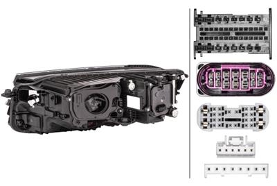 MATRIX-HEADLIGHT - RIGHT - FOR E.G. VW TOUAREG (CR7)