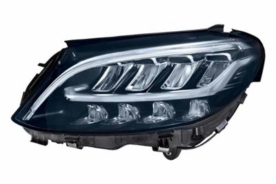 PROIETTORE ANTERIORE LED HIGH PERFORMANCE MERCEDES BENZ C-CLASS 2014 > < 2023 RHD DX