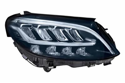 PROIETTORE ANTERIORE LED HIGH PERFORMANCE MERCEDES BENZ C-CLASS 2014 > < 2023 RHD SX