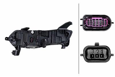 HEADLIGHT FULL LED RENAULT MEGANE E-TECH CON CENTRALINA RHD RIGHT