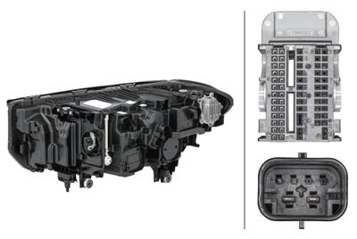 MATRICE-PROJECTEUR PRINCIPAL - DROITE - POUR P.E. BMW 6 GRAN TURISMO (G32 LCI)