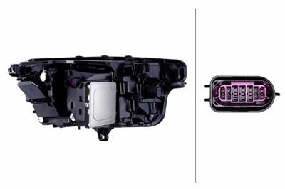 PROIETTORE ANTERIORE MATRIX LED 6 SPIE AUDI A6 E-TRON > 07/2024 CON REGOLAZIONE FARI RHD SX