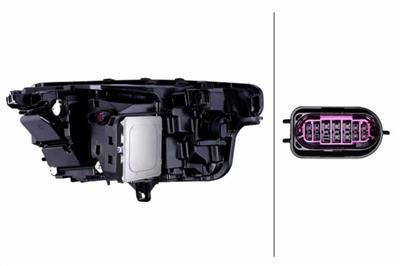 PROIETTORE ANTERIORE MATRIX LED 6 SPIE AUDI A6 E-TRON > 07/2024 CON REGOLAZIONE FARI E COMING HOME RHD SX