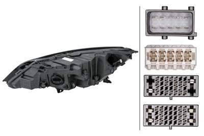 MATRIX-HEADLIGHT - RIGHT - FOR E.G. OPEL ASTRA K SPORTS TOURER (B16)