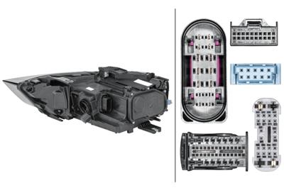 LED-PROJECTEUR PRINCIPAL - DROITE - POUR P.E. AUDI Q3 (8UB, 8UG)