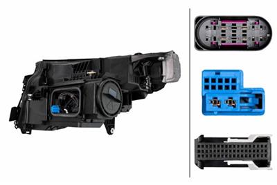 PROJECTEUR PRINCIPAL LED 6 SPIE MERCEDES-BENZ EQC (N293) > 05/2019 < 07/2023 RHD DROITE