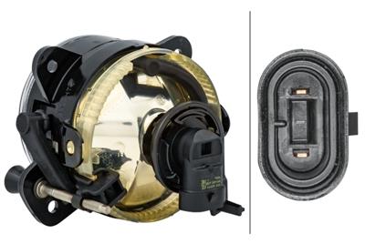 HALOGEN-FRONT FOG LIGHT - RIGHT - FOR E.G. VW POLO (9N_)