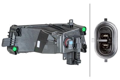 HALOGEN-NEBELSCHEINWERFER - RECHTS - FœR U.A. VW TOURAN (5T1)