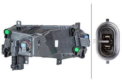 HALOG•NE-PROJECTEUR ANTIBROUILLARD - GAUCHE - POUR P.E. VW TOURAN (5T1)