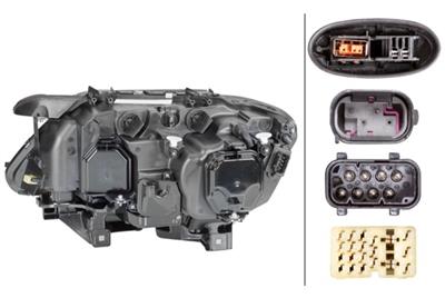 HALOG‘NE/BI-XENON-PROJECTEUR PRINCIPAL - DROITE - POUR P.E. BMW 7 (E65, E66, E67