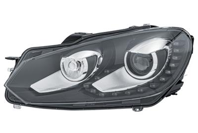 BI-XENON/LED-PROJECTEUR PRINCIPAL - POUR P.E. VW GOLF VI (5K1) - ECE - POUR CIRCULATION ñ DROITE - GAUCHE