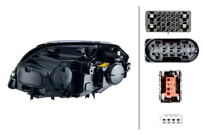 BI-XENON-FARO PRINCIPAL - DERECHA - POR EJ. MERCEDES-BENZ GLK-CLASS (X204)