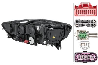 BI-XENON/LED-HEADLIGHT - RIGHT - FOR E.G. AUDI A6 AVANT (4G5, 4GD, C7)
