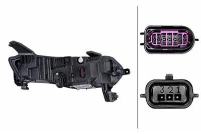 PROIETTORE ANTERIORE FULL LED RENAULT MEGANE E-TECH CON CENTRALINA PER VEICOLI CON ILLUMINAZIONE FRONTALE ADATTIVA RHD SX