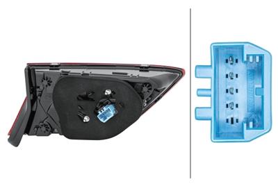 FANALE LED DX SEZ.INT VW TIGUAN 01/16->