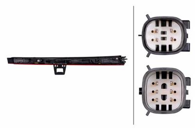 LUCE POSTERIORE - LED - SEZIONE SUPERIORE - SX - PER ES. VOLVO C40 (V317) RECHAR