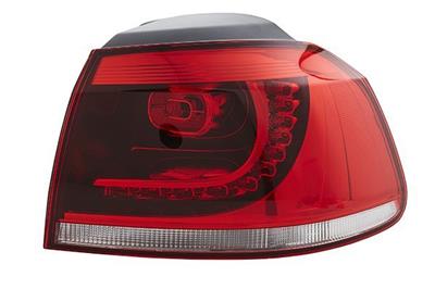 FEU ARRI‘RE - LED - PARTIE EXT’RIEURE - DROITE - POUR P.E. VW GOLF VI (5K1)