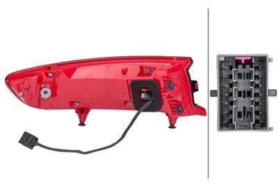 REARLIGHT - LED - OUTER SECTION - RIGHT - FOR E.G. PORSCHE MACAN (95B)