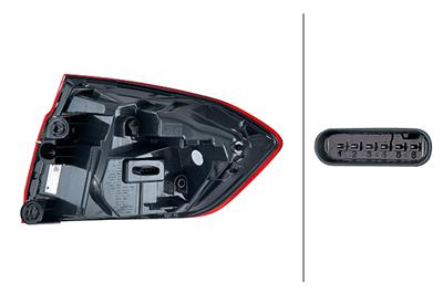 PILOTO POSTERIOR - LED - PARTE EXTERIOR - IZQUIERDA - POR EJ. BMW 3 (F30, F80)
