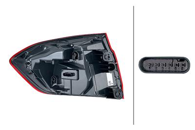 FAN. POST. ESTERNO NERO DX BMW S3 07/2015