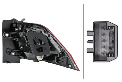 PILOTO POSTERIOR - LED - PARTE EXTERIOR/PARTE SUPERIOR - IZQUIERDA - POR EJ. VW