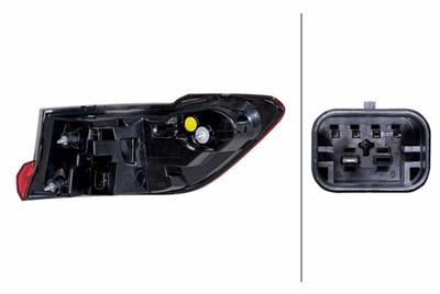 TAIL LIGHT LED 3-PIN IO: SCURO BMW SERIE 3 > 09/20218 RHD E LHD LEFT