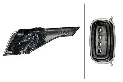 REARLIGHT - BULB - OUTER SECTION - LEFT - FOR E.G. OPEL CROSSLAND X