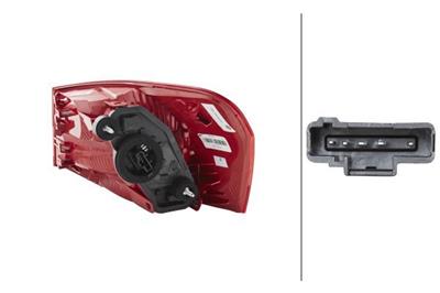REARLIGHT - BULB - OUTER SECTION - LEFT - FOR E.G. CITRO”N C5 III (RD_)