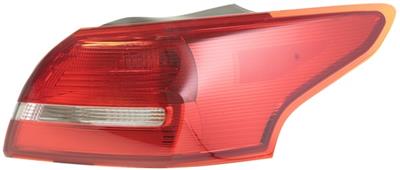 HECKLEUCHTE - GLœHLAMPE - USSERER TEIL - RECHTS - FœR U.A. FORD FOCUS III SALOO