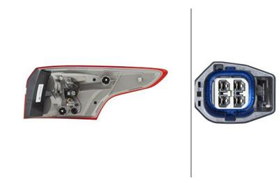 FEU ARRIERE - LED - PARTIE EXTÞRIEURE - GAUCHE - POUR P.E. FORD FOCUS III TURNIE