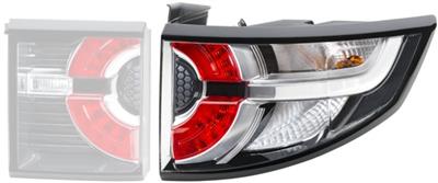 REARLIGHT - HYBRID - OUTER SECTION/UPPER SECTION - LEFT - FOR E.G. LAND ROVER DI