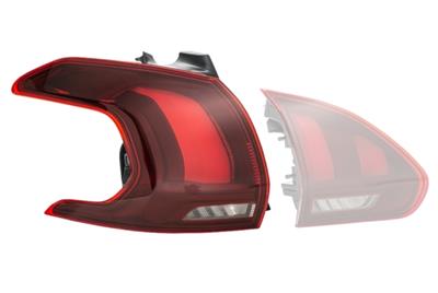 FEU ARRIERE - LED - PARTIE EXTÞRIEURE - GAUCHE - POUR P.E. PEUGEOT 2008 I (CU_)