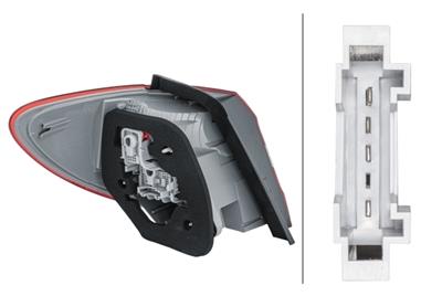 REARLIGHT - HYBRID - OUTER SECTION - RIGHT - FOR E.G. MERCEDES-BENZ B-CLASS SPTO