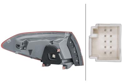 PILOTO POSTERIOR - LED - PARTE EXTERIOR - DERECHA - POR EJ. MERCEDES-BENZ C-CLAS