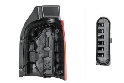 HECKLEUCHTE - GLœHLAMPE - LINKS - FœR U.A. VW T5 (7HB,7HJ,7EB,7EJ,7EF,7EG,7HF,7E