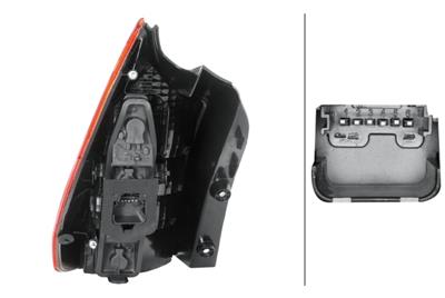 REARLIGHT - BULB - RIGHT - FOR E.G. RENAULT SC’NIC II (JM0/1_)