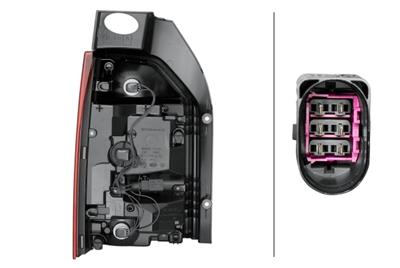 REARLIGHT - LED - RIGHT - FOR E.G. VW T6 BOX (SGA, SGH, SHA, SHH)