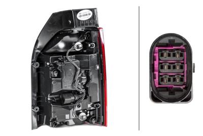 REARLIGHT - LED - LEFT - FOR E.G. VW T6 BOX (SGA, SGH, SHA, SHH)