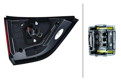 HECKLEUCHTE - HYBRID - INNERER TEIL - RECHTS - FUER U.A. RENAULT GRAND SCENIC IV