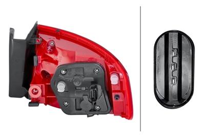 HECKLEUCHTE - LED - USSERER TEIL - LINKS - FœR U.A. AUDI A4 (8K2, B8)