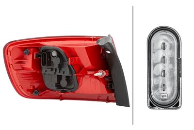 REARLIGHT - LED - OUTER SECTION - RIGHT - FOR E.G. AUDI A6 AVANT (4F5, C6)
