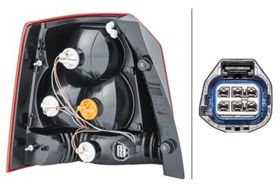 HECKLEUCHTE - GL„HLAMPE - RECHTS - F„R U.A. LAND ROVER FREELANDER 2 (L359)