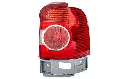 REARLIGHT - BULB - CRYSTAL CLEAR/RED - OUTER SECTION - FOR E.G. VW SHARAN (7M8, 7M9, 7M6) - ECE/CCC - RIGHT
