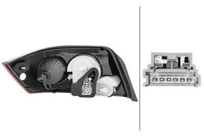FEU ARRI‘RE - ILLUMINATION - DROITE - POUR P.E. RENAULT MEGANE II COUP’-CABR. (E