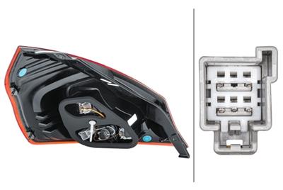 REARLIGHT - BULB - RIGHT - FOR E.G. FORD FIESTA VI (CB1, CCN)