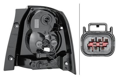 FEU ARRIERE - LED - GAUCHE - POUR P.E. LAND ROVER FREELANDER 2 (L359)