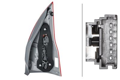 FEU ARRI‘RE - ILLUMINATION - GAUCHE - POUR P.E. RENAULT MEGANE II GRANDTOUR (KM0