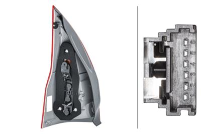 HECKLEUCHTE - GLœHLAMPE - RECHTS - FœR U.A. RENAULT MEGANE II GRANDTOUR (KM0/1_)