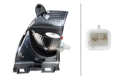 REARLIGHT - HALOGEN - LOWER SECTION - RIGHT - FOR E.G. PEUGEOT 2008 I (CU_)