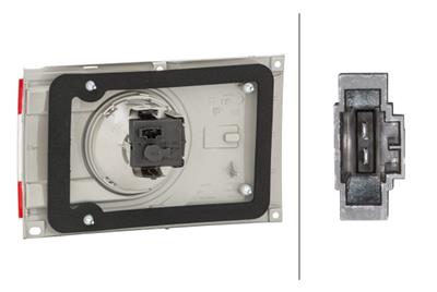 HECKLEUCHTE - GLœHLAMPE - INNERER TEIL - RECHTS - FœR U.A. VW SHARAN (7M8, 7M9,